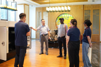 Client on-site discussion