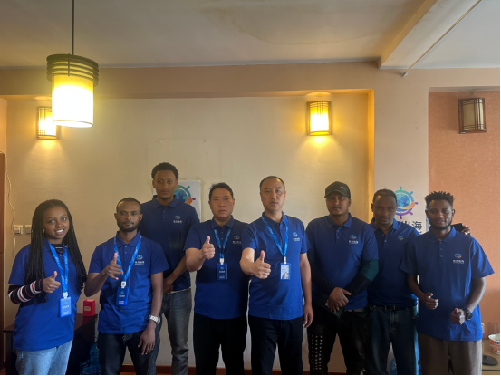 Ethiopia marketing center team photo