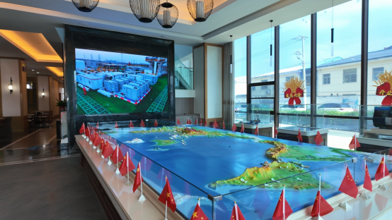 Heze Headquarters · Exhibition Sand Table